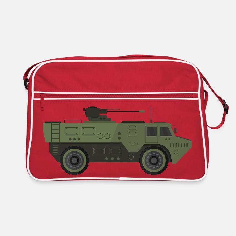 Militärpanzer Retro Tasche