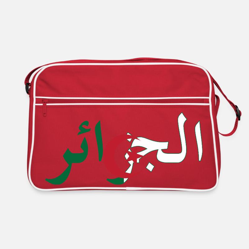 Drapeau Algérie Sac Retro