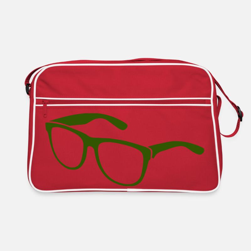 brille Retro Tasche
