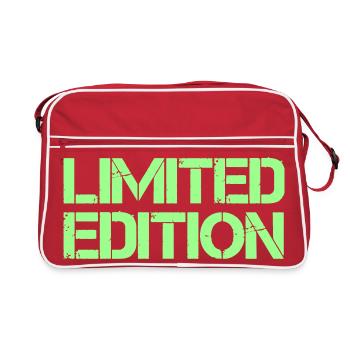 Limited Edition - Retro Tasche - Rot/Weiß - Vorne