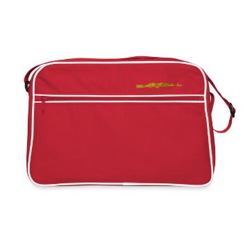 AK 47 engrenage or - Sac Retro - rouge/blanc - Devant