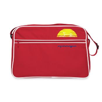 CYCOLOGUE - Sac Retro - rouge/blanc - Devant