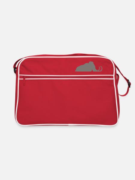 mammoth - Retro Bag - red/white