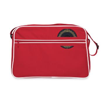 VINTAGE - Retro Bag - red/white - Front