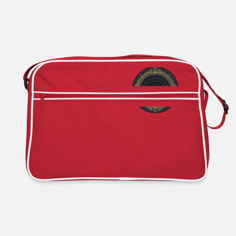 VINTAGE - Retro Bag - red/white