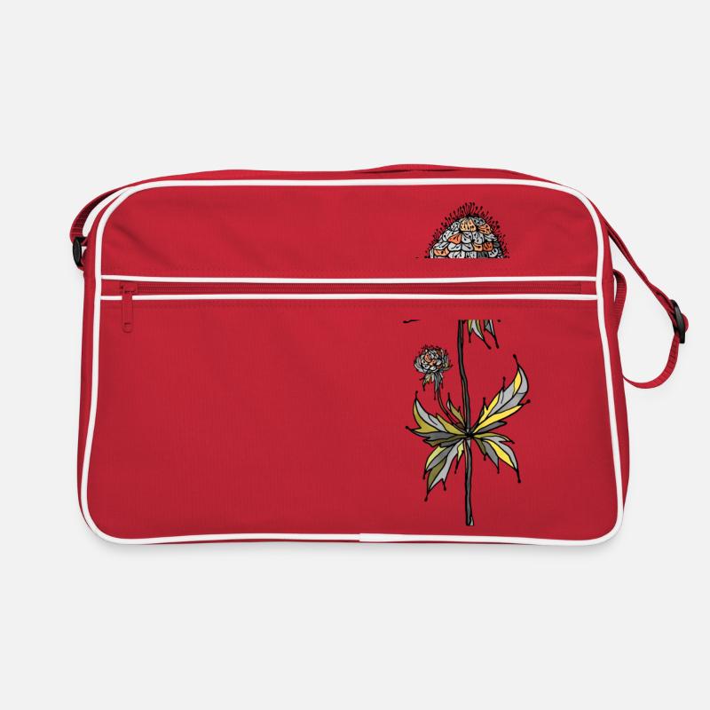 Blume Retro Tasche