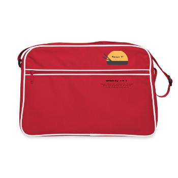 Ramen! - Retro Bag - red/white - Front