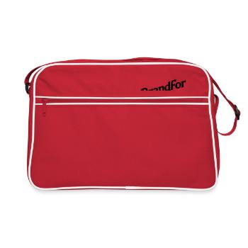 Marque pour la mode des vacances - Sac Retro - rouge/blanc - Devant