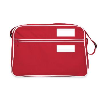 Alpha - Retro Bag - red/white - Front