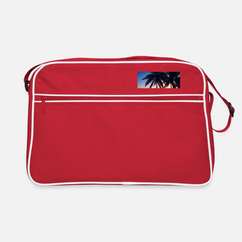 Sonnenuntergang Retro Tasche