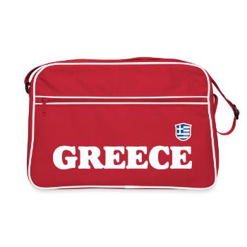 Need design upload - Retro Bag - red/white - Front