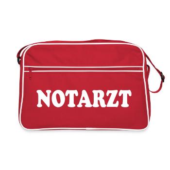 Emergency physician - Retro Bag - red/white - Front
