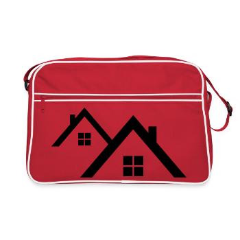 Roof - Retro Bag - red/white - Front