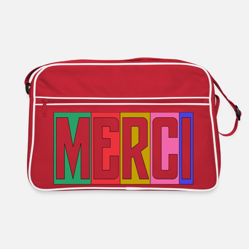 MAÎTRESSE. MAITRE. MERCI. MERCI MAÎTRESSE. CADEAU. Sac Retro