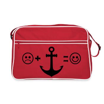 Anchor - Retro Bag - red/white - Front