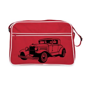 Classic Car - Retro Bag - red/white - Front