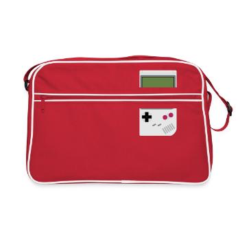 console de jeux - Sac Retro - rouge/blanc - Devant