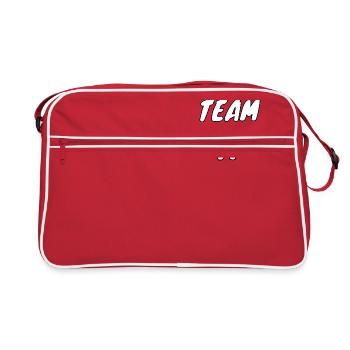Team Team Team Sports Group Club - Retro Bag - red/white - Front