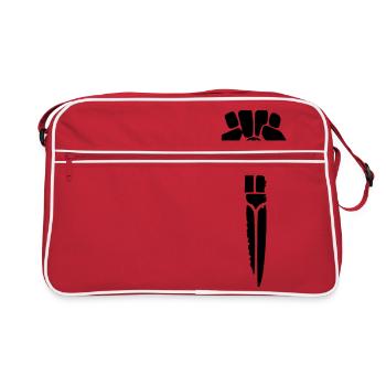 revolution - Retro Bag - red/white - Front