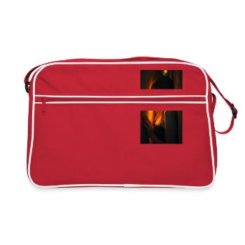 SWS MIDNIGHT - Retro Tasche - Rot/Weiß - Vorne