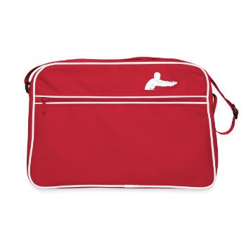 Squad - Retro Bag - red/white - Front