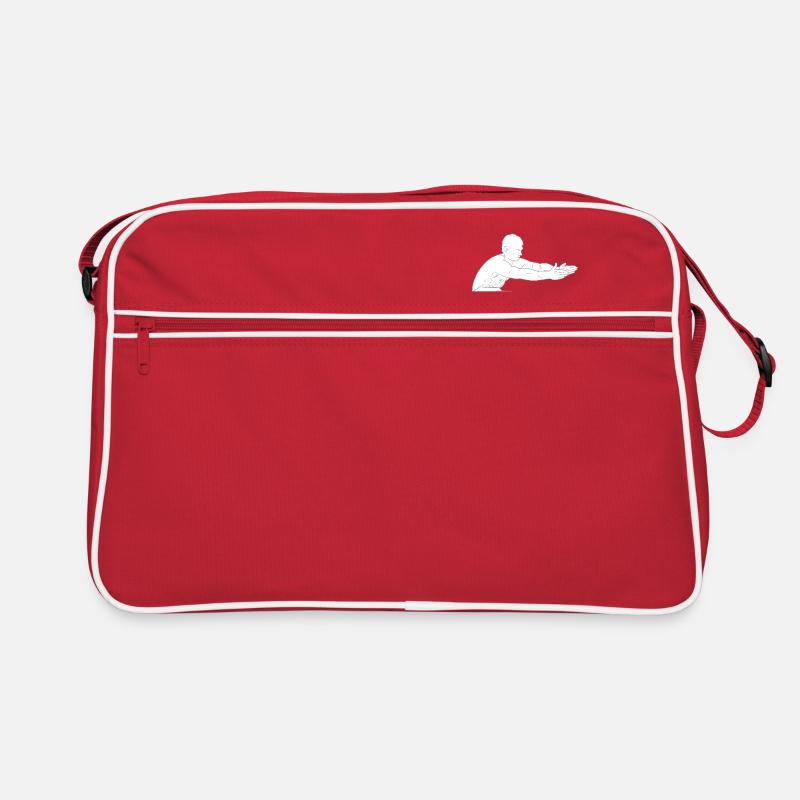 Squad - Sac Retro - rouge/blanc
