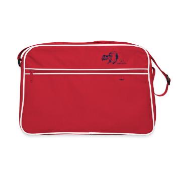 Dodo Vogel - Street Art - Sac Retro - rouge/blanc - Devant