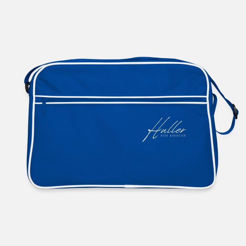 Huller dich glücklich Retro Tasche