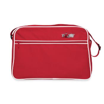 Voyage d'aventure au WIT - Sac Retro - rouge/blanc - Devant