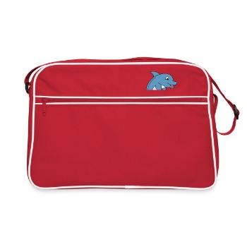 Dauphin des enfants - Sac Retro - rouge/blanc - Devant