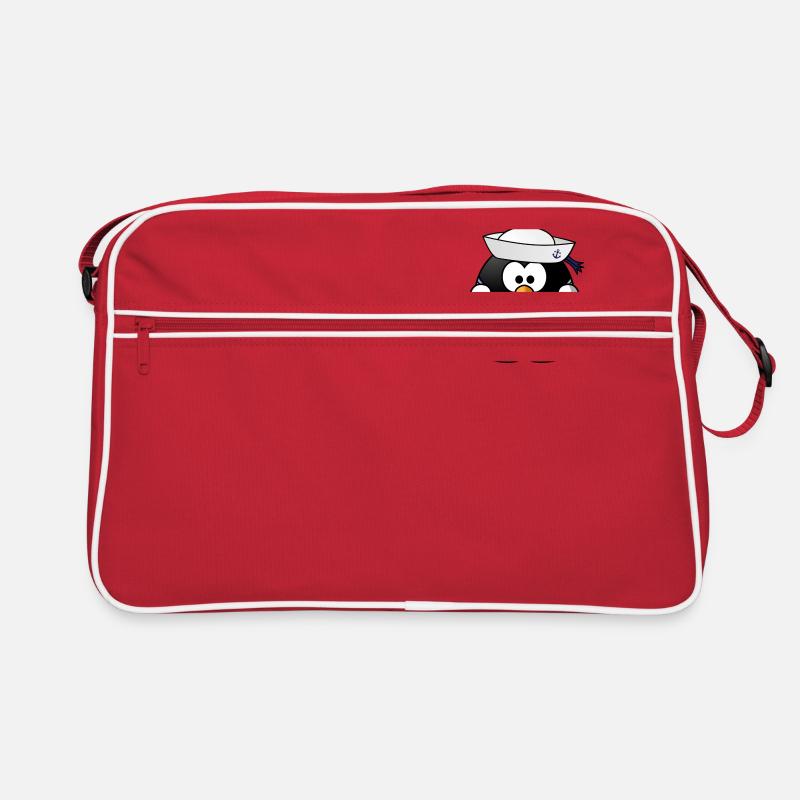 Penguin sailor Retro Bag