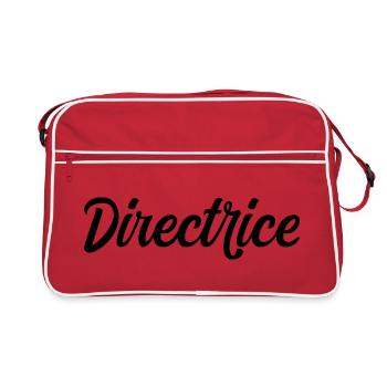 Directrice Chef Entreprise Management Leader Pro - Sac Retro - rouge/blanc - Devant