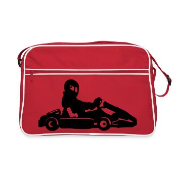 Karting - Sac Retro - rouge/blanc - Devant