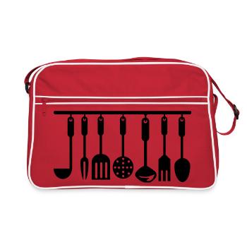 Kitchen utensils kitchen utensils - Retro Bag - red/white - Front