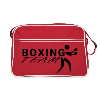 Boxing Team - Retro Bag - red/white - Front