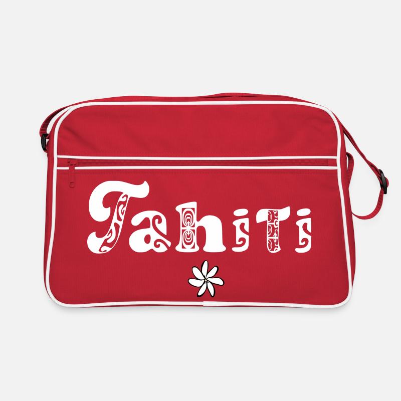 Tahiti (blanc) Sac Retro