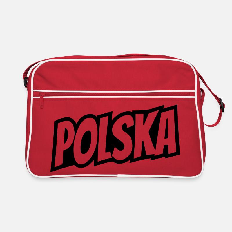 Lettrage Polska - Pologne Sac Retro