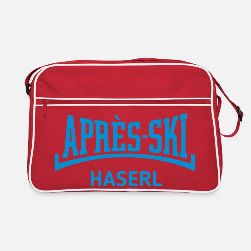 Après-ski bunny (Skihase / Konkav / Blue) Retro Bag