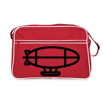 Airship - Retro Bag - red/white - Front