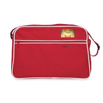 Surf zone 22 vintage - Sac Retro - rouge/blanc - Devant