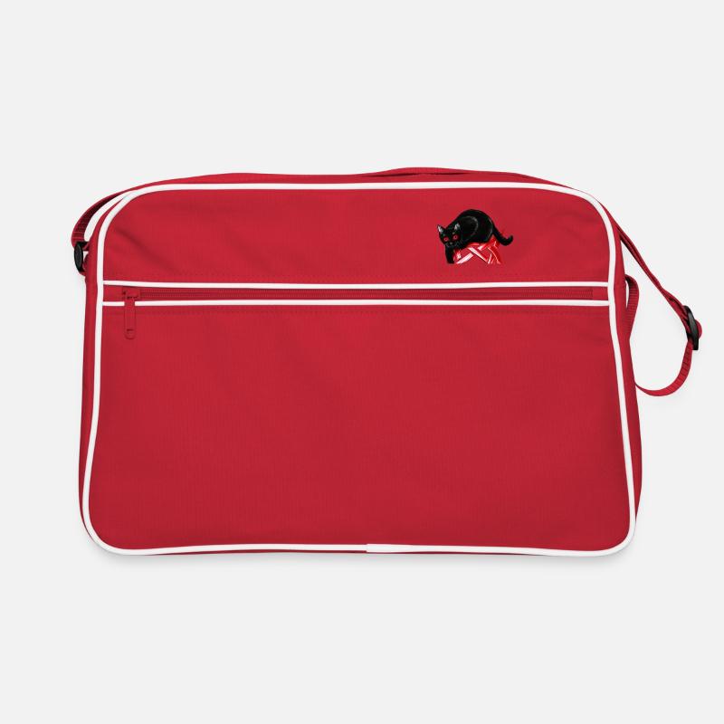 black cat Retro Bag