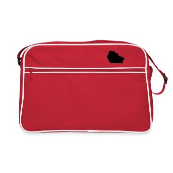 Süd america - Retro Tasche - Rot/Weiß - Vorne