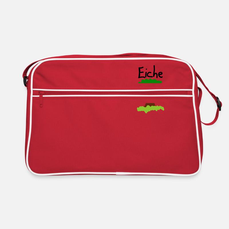 Eiche Baum Retro Tasche