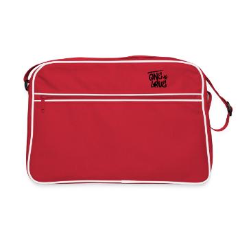 One Love - Reggae-Tastic - Just Good Vibes - Retro Bag - red/white - Front