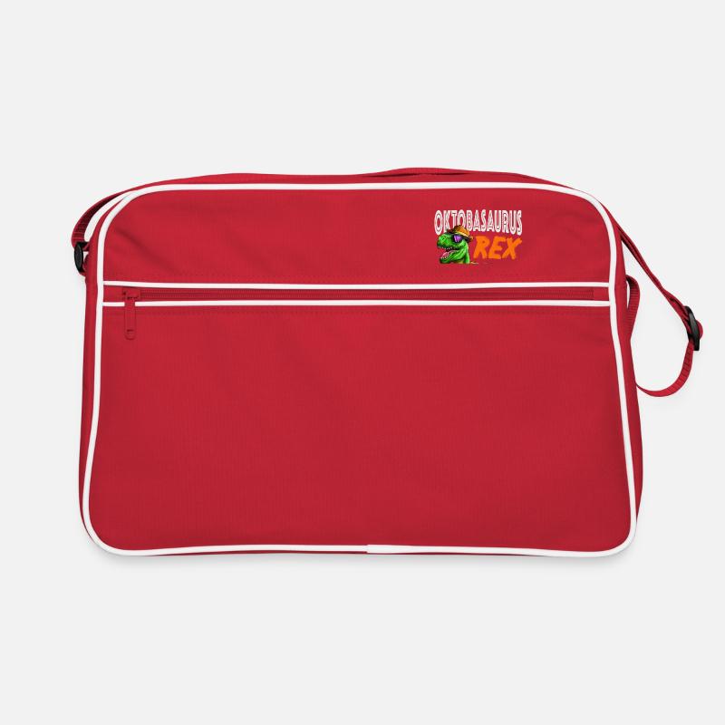 T-Rex Lederhosen Dinosaur Bavarian Cos Retro Bag