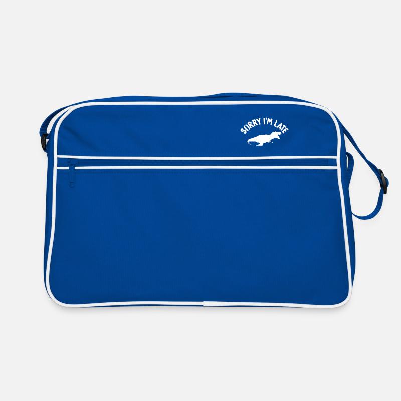 Im späten Dinosaurier Retro Tasche