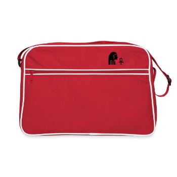 Ankh - Sac Retro - rouge/blanc - Devant