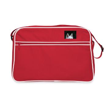 Portrait de majesté - Sac Retro - rouge/blanc - Devant