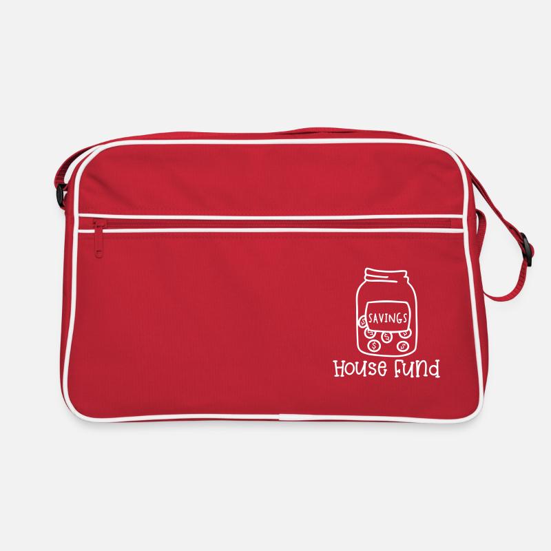 ENREGISTRER MAISON MAISON COMPTE TIRELIRE MOTIF D’ACTION Sac Retro