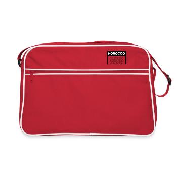 Ville marocaine - Sac Retro - rouge/blanc - Devant